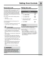 Preview for 31 page of Electrolux EW30GS80R Use And Care Manual