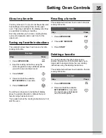 Preview for 35 page of Electrolux EW30GS80R Use And Care Manual