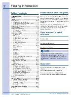 Preview for 2 page of Electrolux EW3LDF65G S Use And Care Manual