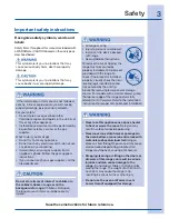 Preview for 3 page of Electrolux EW3LDF65G S Use And Care Manual