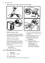 Preview for 42 page of Electrolux EW6F348SA User Manual