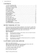 Preview for 2 page of Electrolux EW6F4143FB User Manual