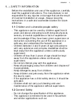 Preview for 3 page of Electrolux EW6F4143FB User Manual