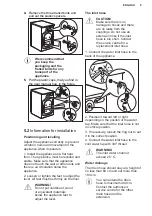 Preview for 9 page of Electrolux EW6F4143FB User Manual