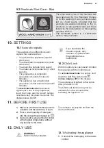 Preview for 21 page of Electrolux EW6F4143FB User Manual