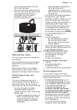 Preview for 27 page of Electrolux EW6F4143FB User Manual