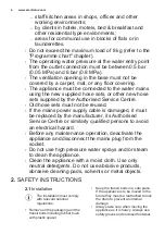 Preview for 4 page of Electrolux EW6F448BU User Manual