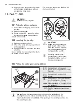 Preview for 20 page of Electrolux EW6F448BU User Manual