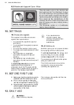 Preview for 22 page of Electrolux EW6F6268N3 User Manual