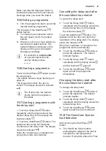 Preview for 21 page of Electrolux EW6S426W User Manual