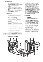 Preview for 6 page of Electrolux EW6S5426E6 User Manual