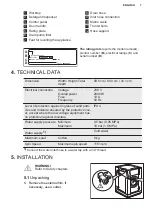 Preview for 7 page of Electrolux EW6S5426E6 User Manual