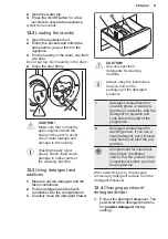 Preview for 21 page of Electrolux EW6S5426E6 User Manual