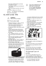 Preview for 25 page of Electrolux EW6S5426E6 User Manual