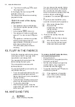 Preview for 32 page of Electrolux EW7W3964LB User Manual