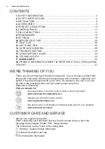 Preview for 2 page of Electrolux EW8F228S User Manual