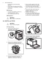 Preview for 6 page of Electrolux EW8F228S User Manual