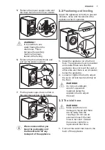 Preview for 7 page of Electrolux EW8F228S User Manual