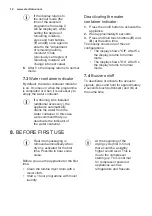 Preview for 12 page of Electrolux EW8H4964IB User Manual