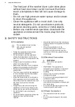 Preview for 6 page of Electrolux EW8WN261B User Manual