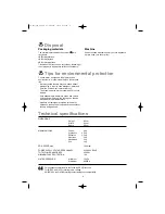 Preview for 4 page of Electrolux EWF 1092 Instruction Booklet