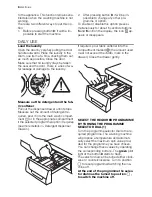 Preview for 8 page of Electrolux EWF 129442 W User Manual