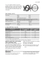 Preview for 21 page of Electrolux EWF 129442 W User Manual