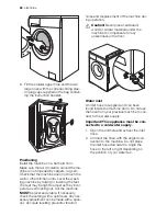 Preview for 24 page of Electrolux EWF 147540 W User Manual