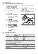 Preview for 60 page of Electrolux EWF 1497 HDW2 User Manual