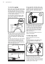 Preview for 74 page of Electrolux EWF1024P5SB User Manual