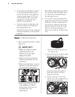 Preview for 14 page of Electrolux EWF14822 User Manual