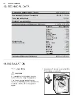 Preview for 34 page of Electrolux EWF7524CDWA User Manual