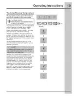 Preview for 19 page of Electrolux EWFLW65IRR - 27" Front-Load Washer Use And Care Manual