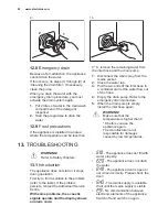 Preview for 22 page of Electrolux EWS 1276CIU User Manual