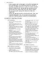 Preview for 4 page of Electrolux EWT 0862EWW User Manual