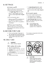 Preview for 17 page of Electrolux EWW 1697 DWD User Manual