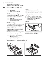 Preview for 26 page of Electrolux EWW 1697 DWD User Manual