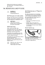 Preview for 63 page of Electrolux EWW 1697 DWD User Manual