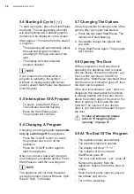 Preview for 20 page of Electrolux EWW1024P5WB User Manual