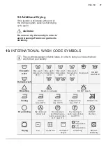 Preview for 27 page of Electrolux EWW1024P5WB User Manual