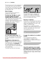 Preview for 38 page of Electrolux EWX 12540 W User Manual