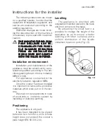 Preview for 31 page of Electrolux FHH 6885 GK Instruction Booklet