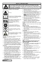 Preview for 4 page of Electrolux Flymo Revolution 2300 Important Information Manual