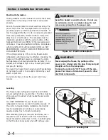 Preview for 12 page of Electrolux FPUH17D7KF All Freezer Professional Series Servicing