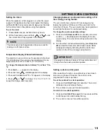 Preview for 19 page of Electrolux Frigidaire CFEF3016TSA Use & Care Manual