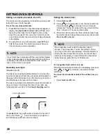 Preview for 20 page of Electrolux Frigidaire CFEF3016TSA Use & Care Manual