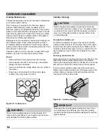 Preview for 34 page of Electrolux Frigidaire CGIF3036TFB Use & Care Manual