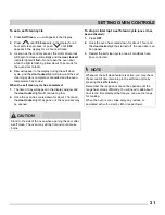 Preview for 31 page of Electrolux Frigidaire FGGF3036TDD Use & Care Manual