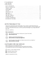 Preview for 62 page of Electrolux GA55SLI220 User Manual