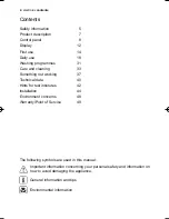 Preview for 4 page of Electrolux GA55SLI301 User Manual